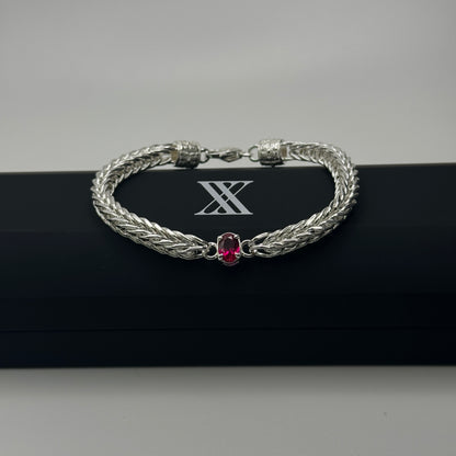 Ruby Foxtail Bracelet