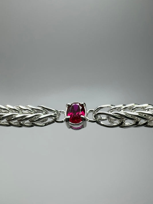 Ruby Foxtail Bracelet